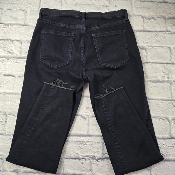 Banana Republic Women's Jeans Premium Denim Mid Rise Skinny Dark Rinse size 29 - Picture 7 of 12